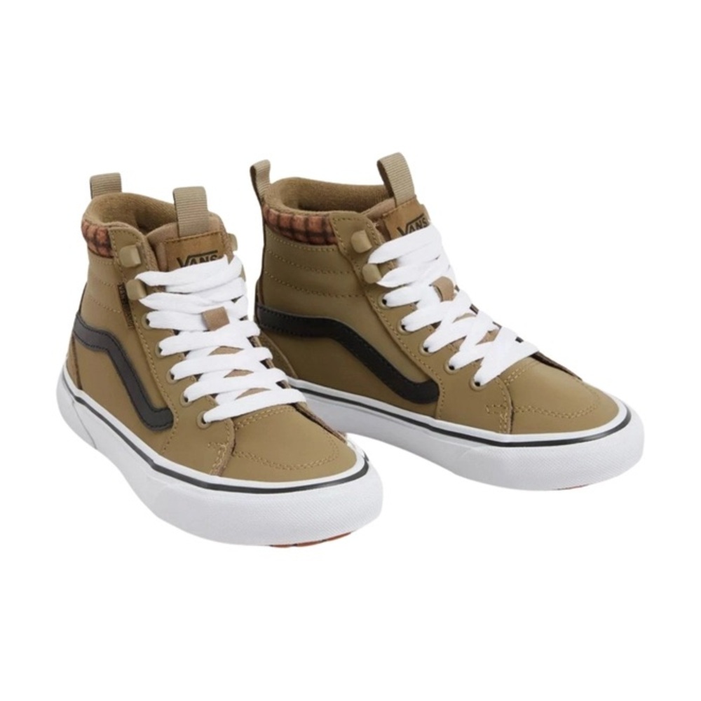 Vans Boy’s Olive Green High-Top Sneakers Filmore Hi Vansguard